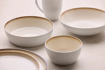 Bitz suppeskål Ø 18 cm - Hvit-kremhvit - Bitz