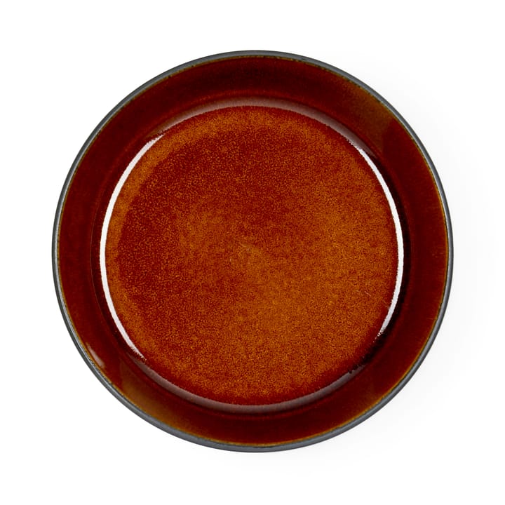 Bitz suppeskål Ø 18 cm - Svart-amber - Bitz