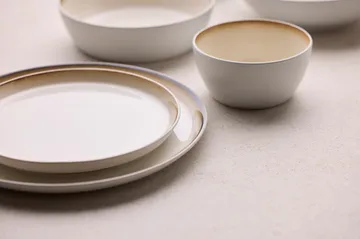 Bitz tallerken gastro Ø 21 cm - Hvit-kremhvit - Bitz