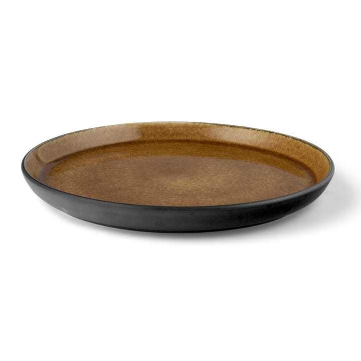 Bitz tallerken gastro Ø 21 cm - Svart-amber - Bitz