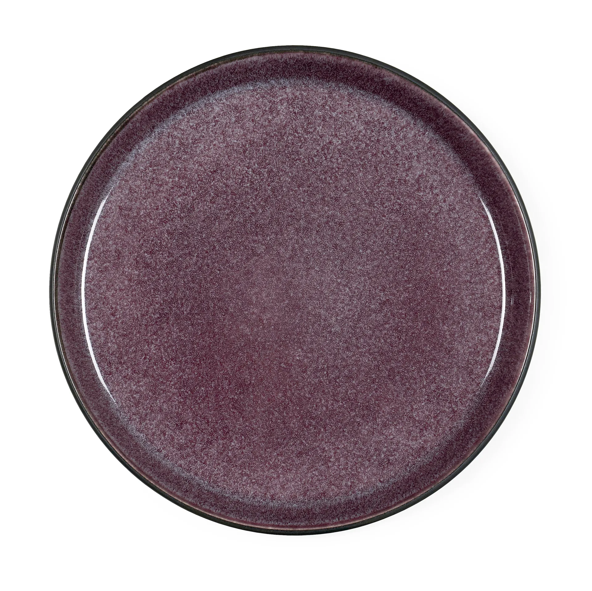 Bitz tallerken gastro Ø 21 cm, Svart-lilla Bitz