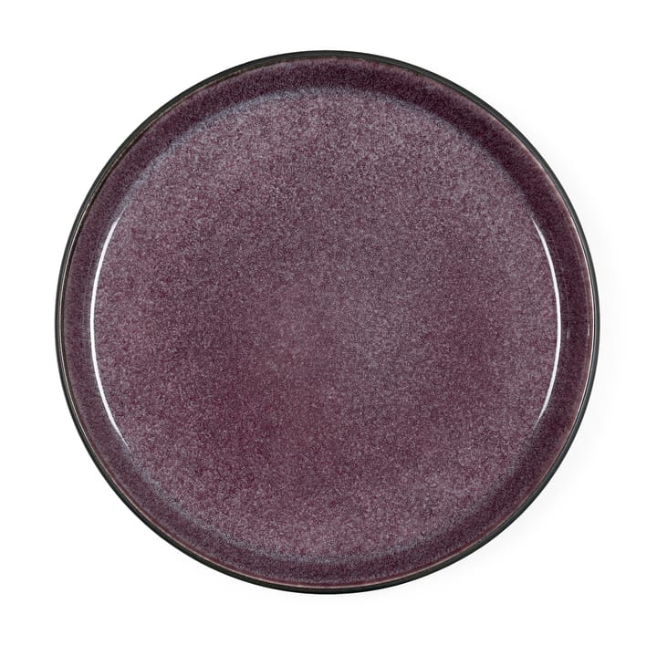 Bitz tallerken gastro Ø 21 cm, Svart-lilla Bitz