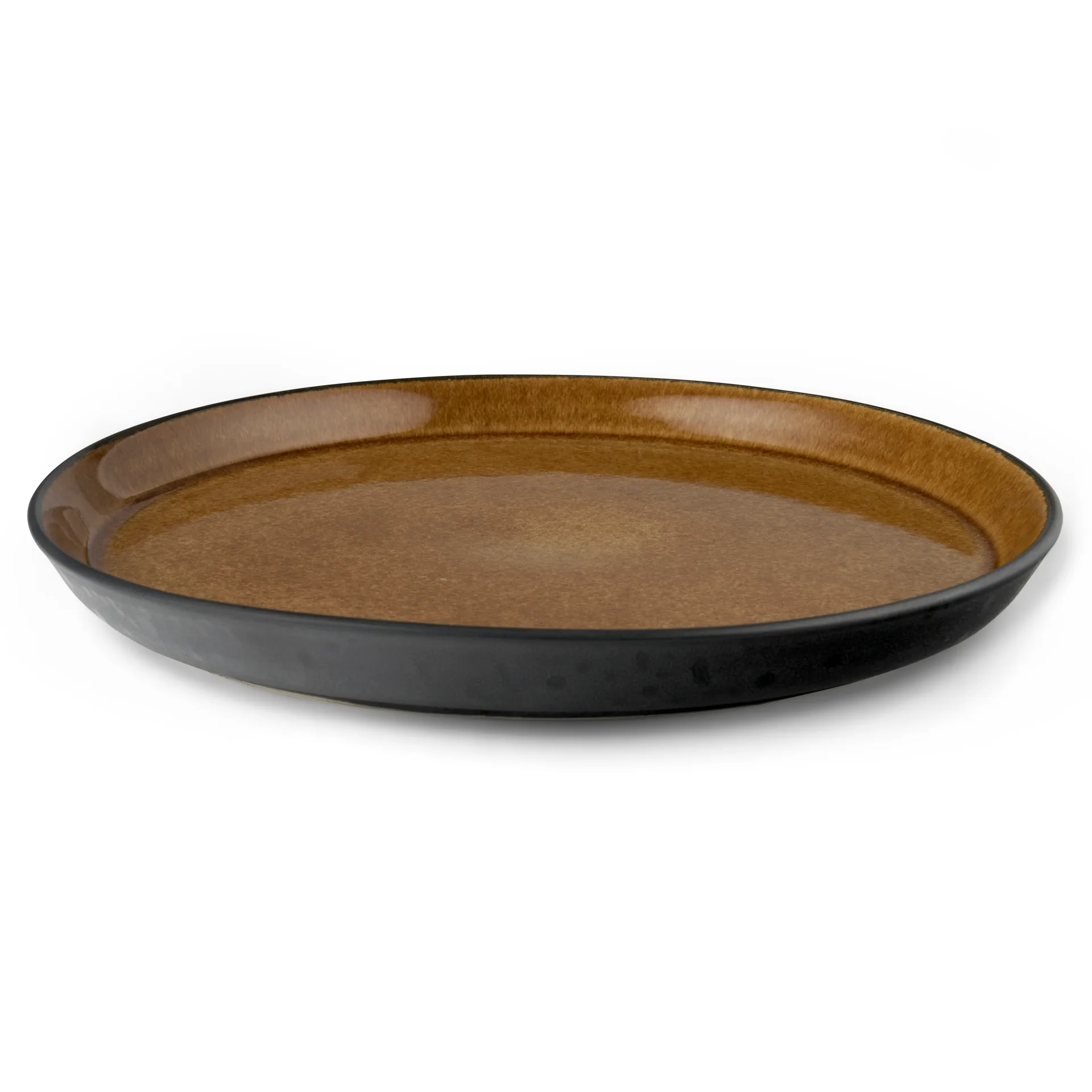 Bitz tallerken gastro Ø27 cm, Svart-amber Bitz