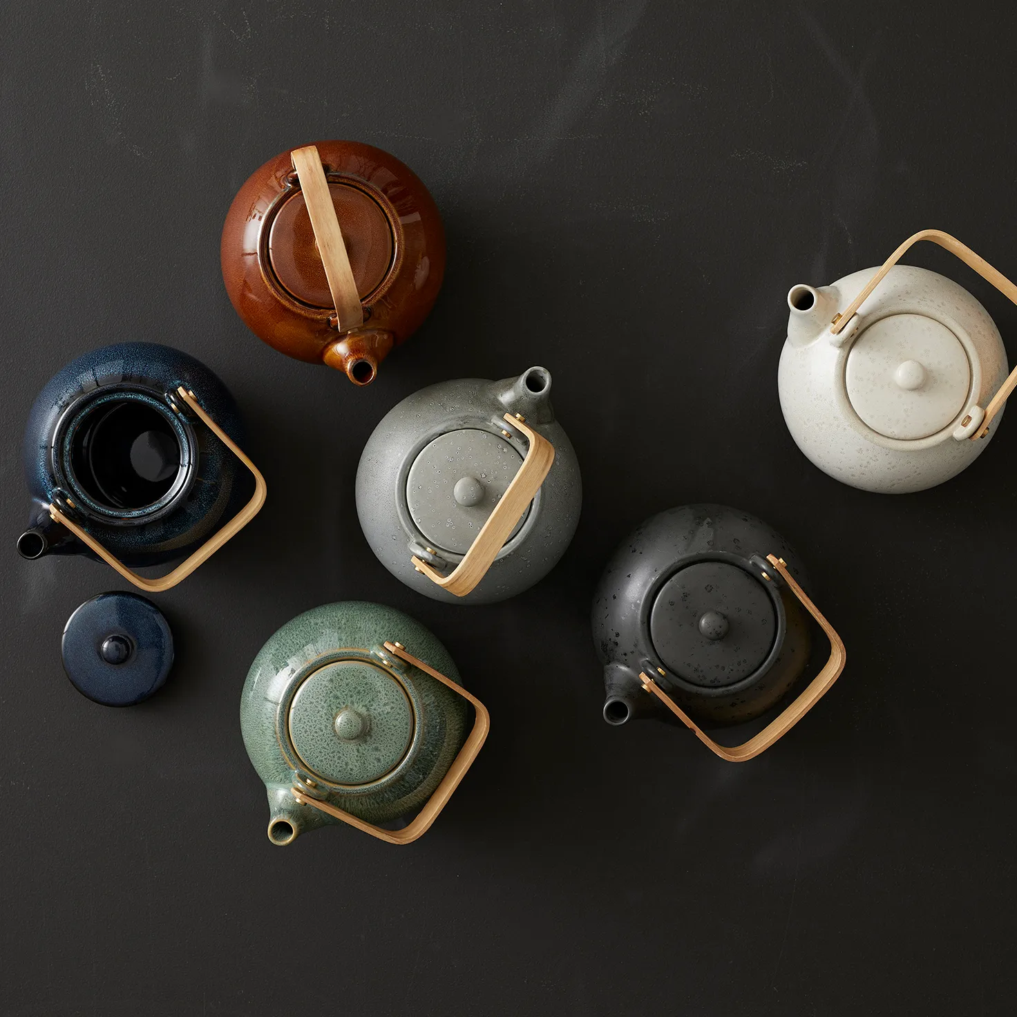 Bitz tekanne 1,2 l matt, Grå Bitz