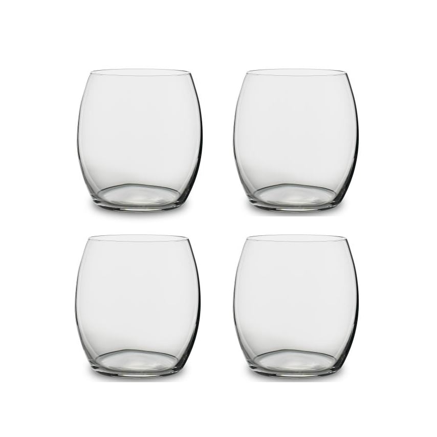 Bitz vannglass 53 cl 4 st Klarglass | Skandinavisk Design | Vannglass | Gjennomsiktig