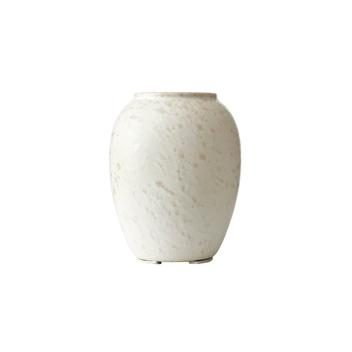 Bitz vase 12,5 cm, Matt kremhvit Bitz