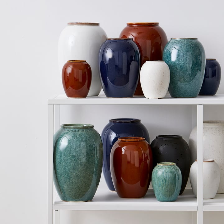Bitz vase 12,5 cm, Matt kremhvit Bitz