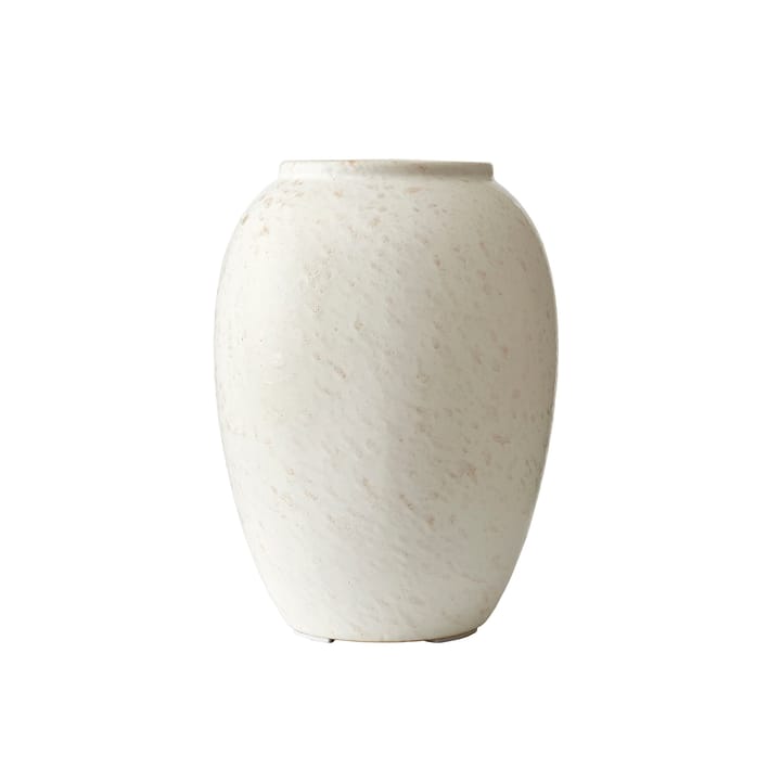 Bitz vase 20 cm, Matt kremhvit Bitz