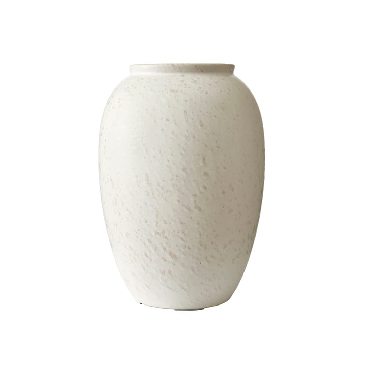 Bitz vase 25 cm, Matt kremhvit Bitz