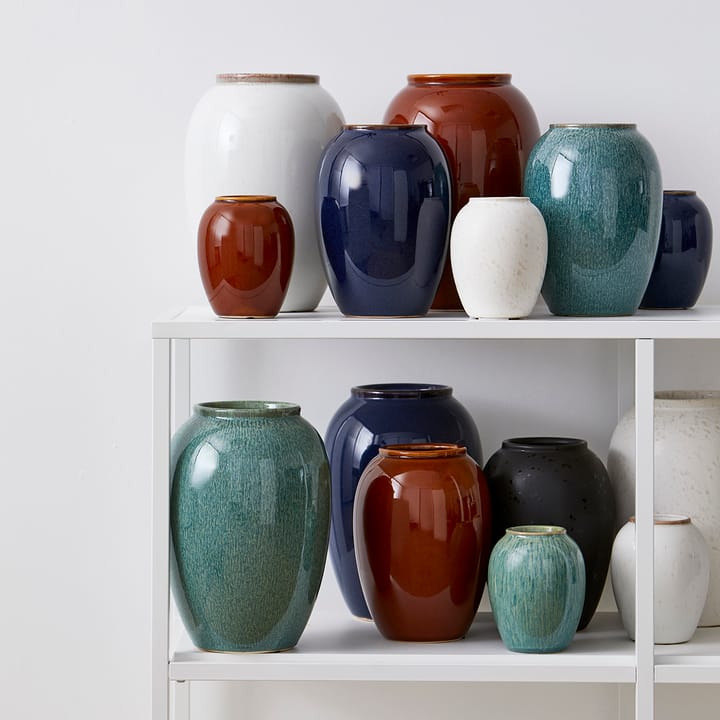 Bitz vase 25 cm, Matt kremhvit Bitz