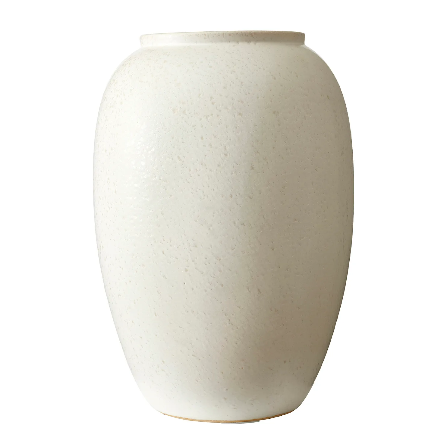 Bitz vase 50 cm, Matt kremhvit Bitz
