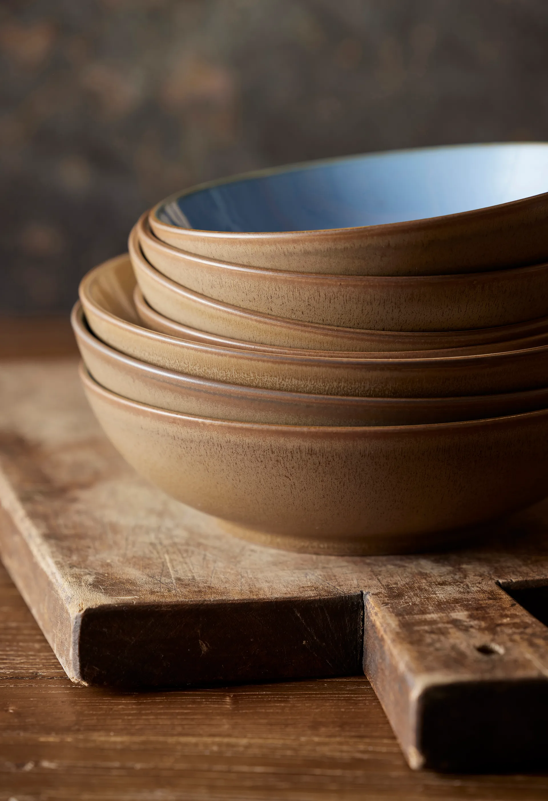 Bitz Wood pastaskål Ø 20 cm, Wood-ocean Bitz