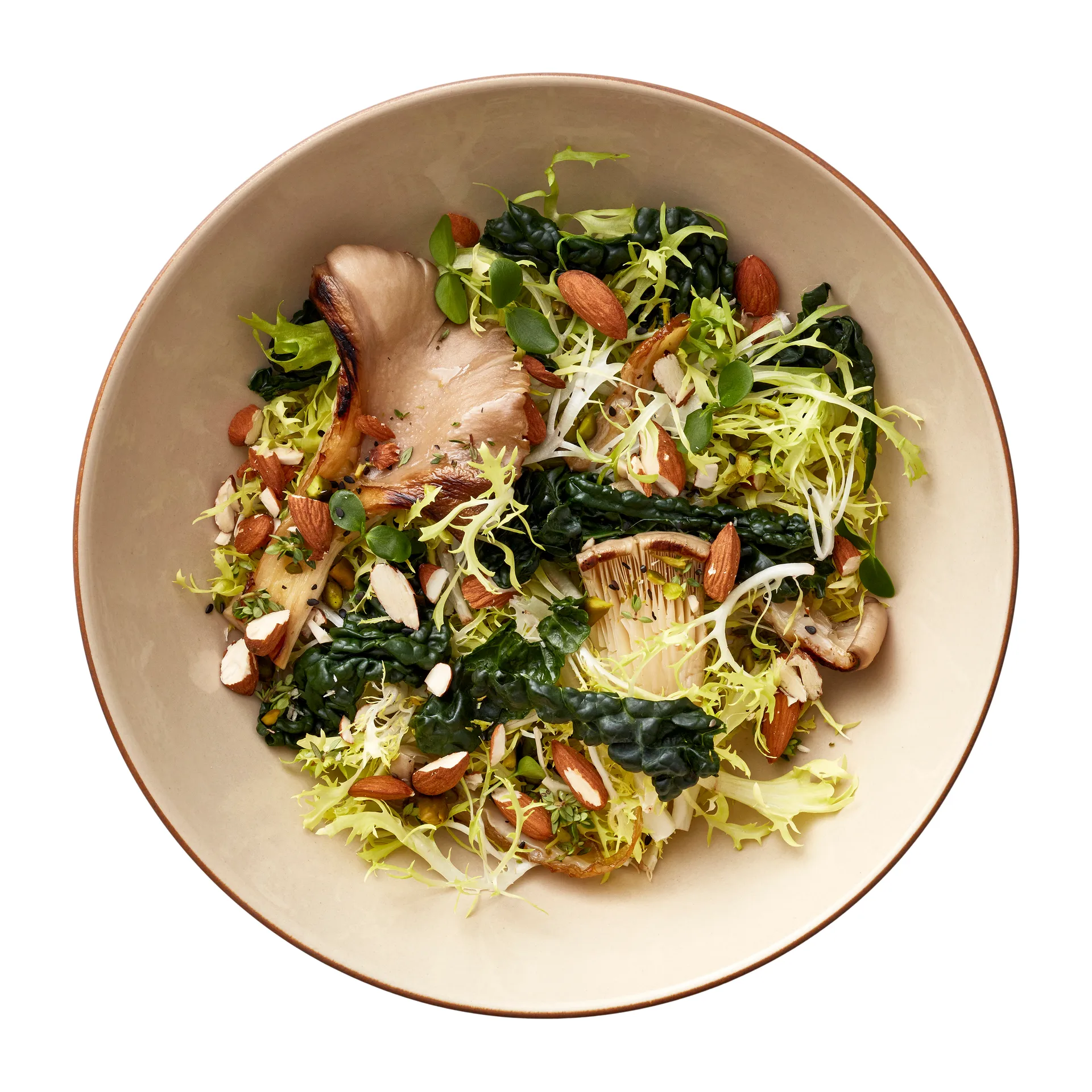 Bitz Wood salatskål Ø 24 cm, Wood-sand Bitz