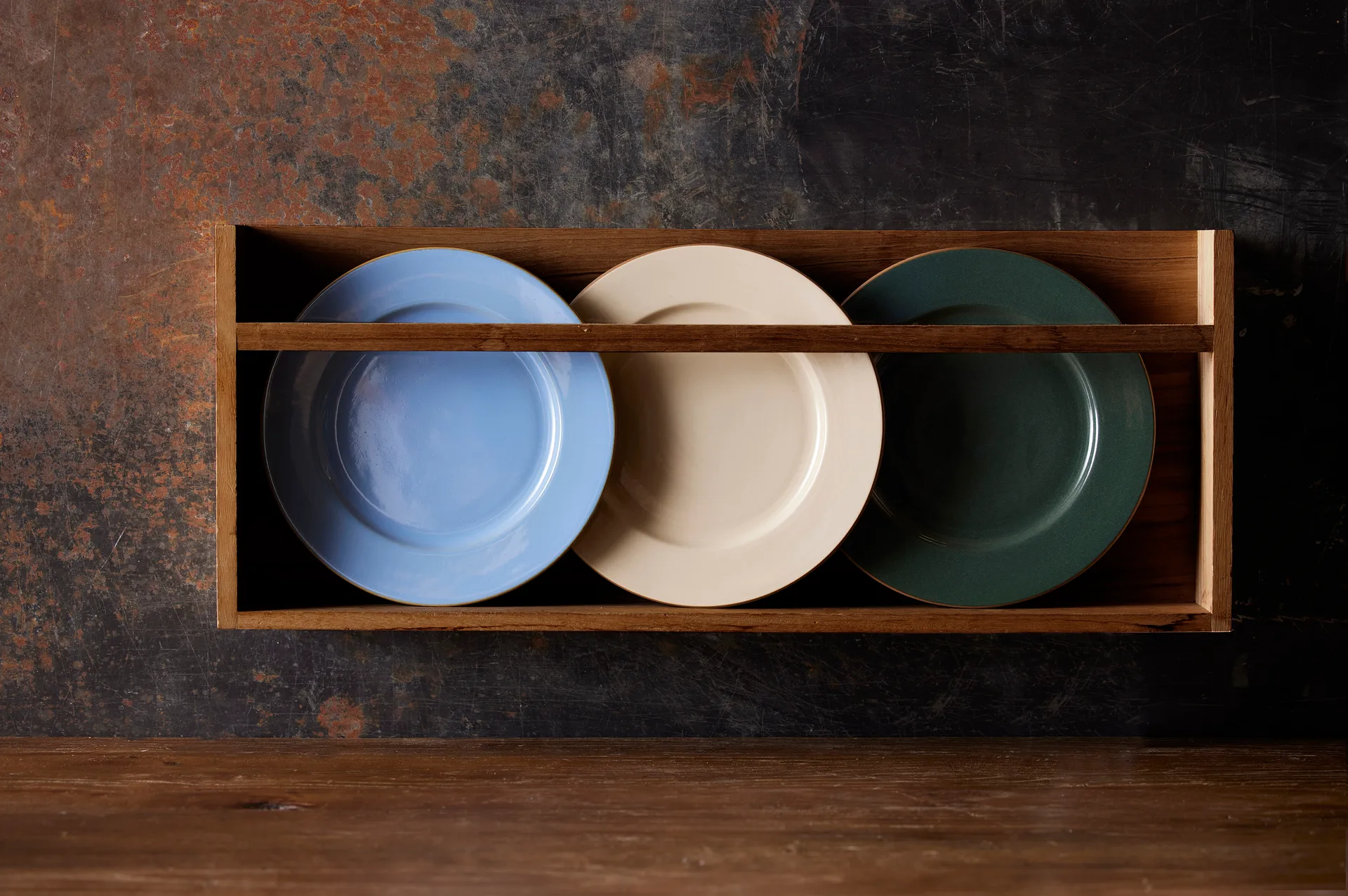 Bitz Wood tallerken Ø 27 cm, Wood-forest Bitz