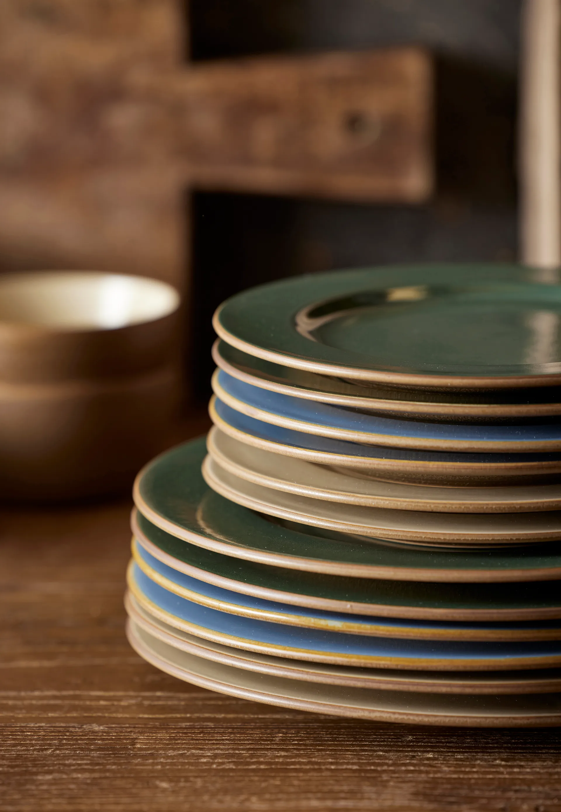 Bitz Wood tallerken Ø 27 cm, Wood-forest Bitz