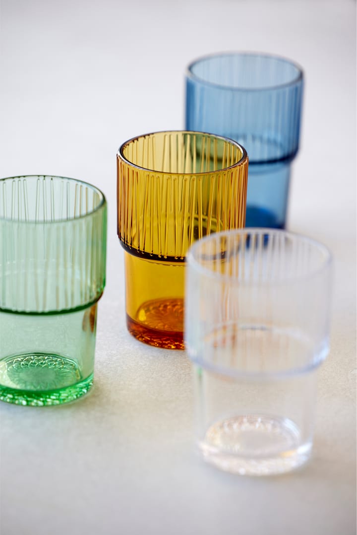 Kusintha caféglass 38 cl 4-stk., Clear Bitz
