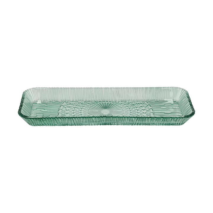 Kusintha serveringsfat rektangulært 14x38 cm - Green - Bitz