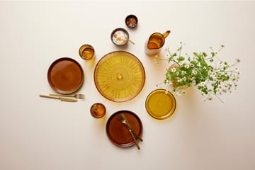 Kusintha serveringsfat rund Ø30 cm - Amber - Bitz