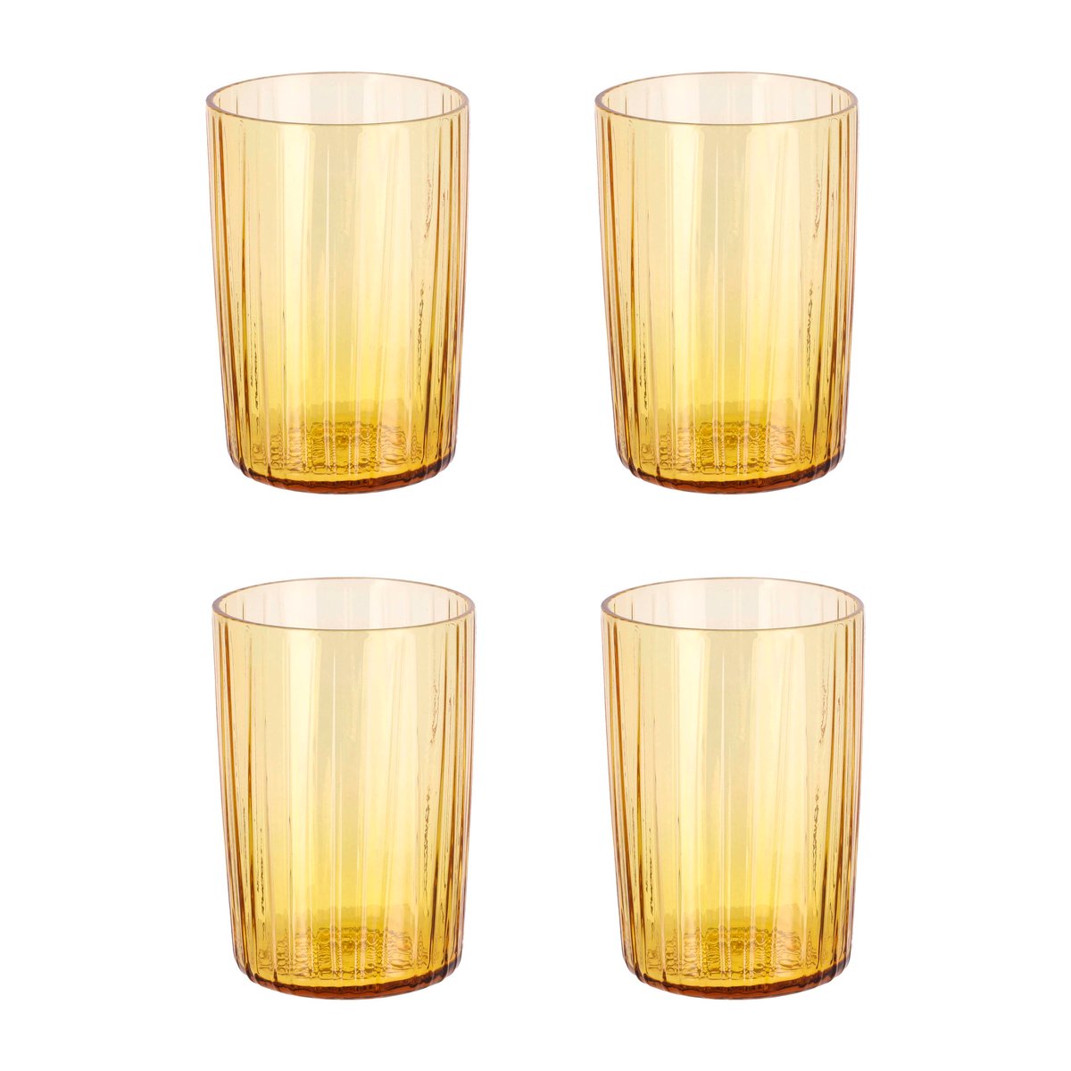 Bitz - Kusintha vannglass 28 cl 4 stk amber