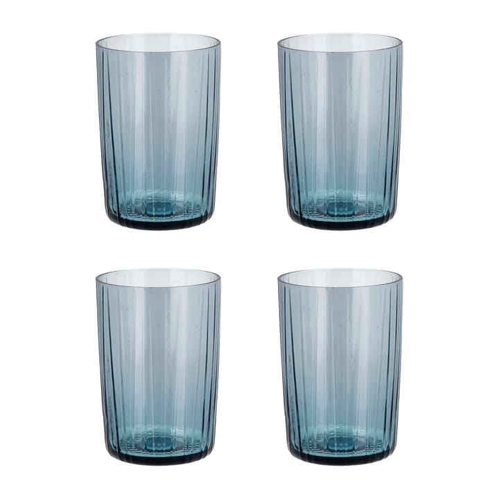 Kusintha vannglass 28 cl 4-pakning - Blå - Bitz