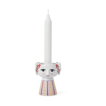 Eva lysestake 9,5 cm - Lilla - Bjørn Wiinblad
