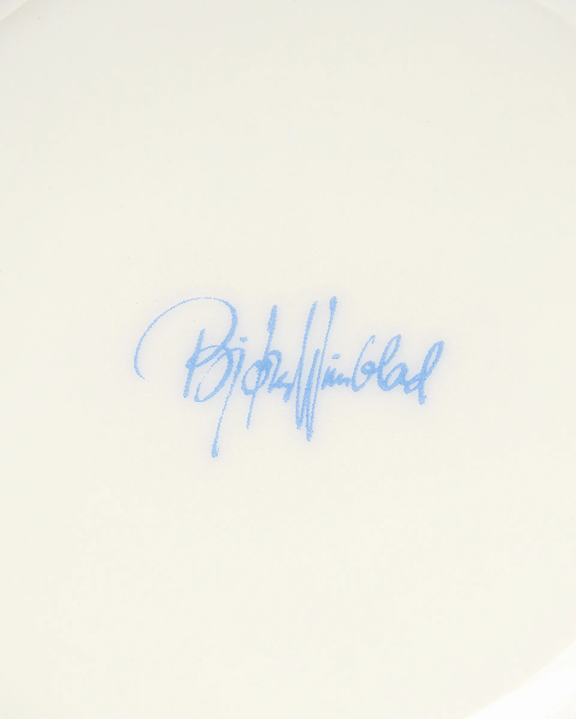 Eva vase 18,5 cm, Blå-blå Bjørn Wiinblad