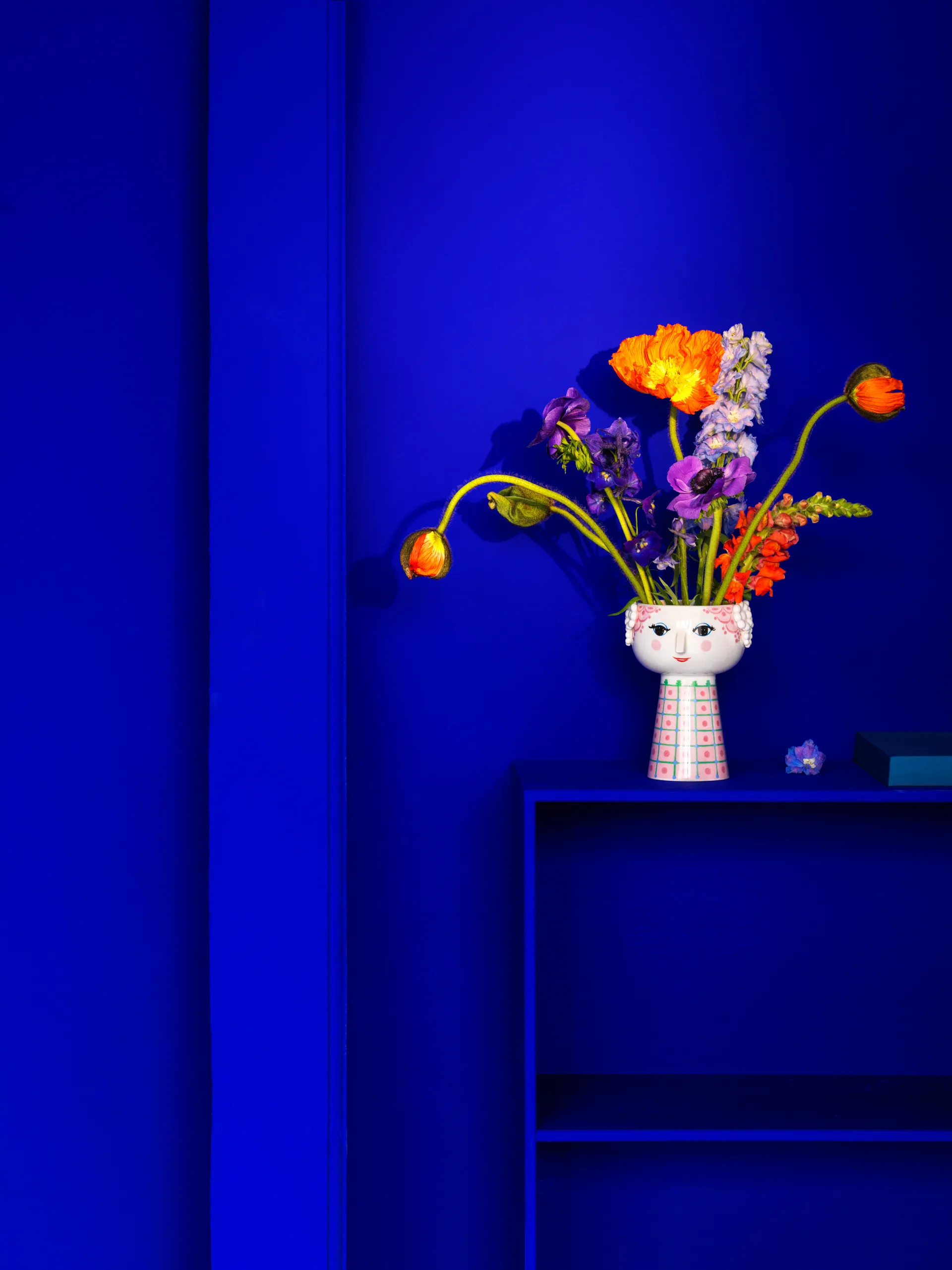 Eva vase 18,5 cm, Rosa Bjørn Wiinblad