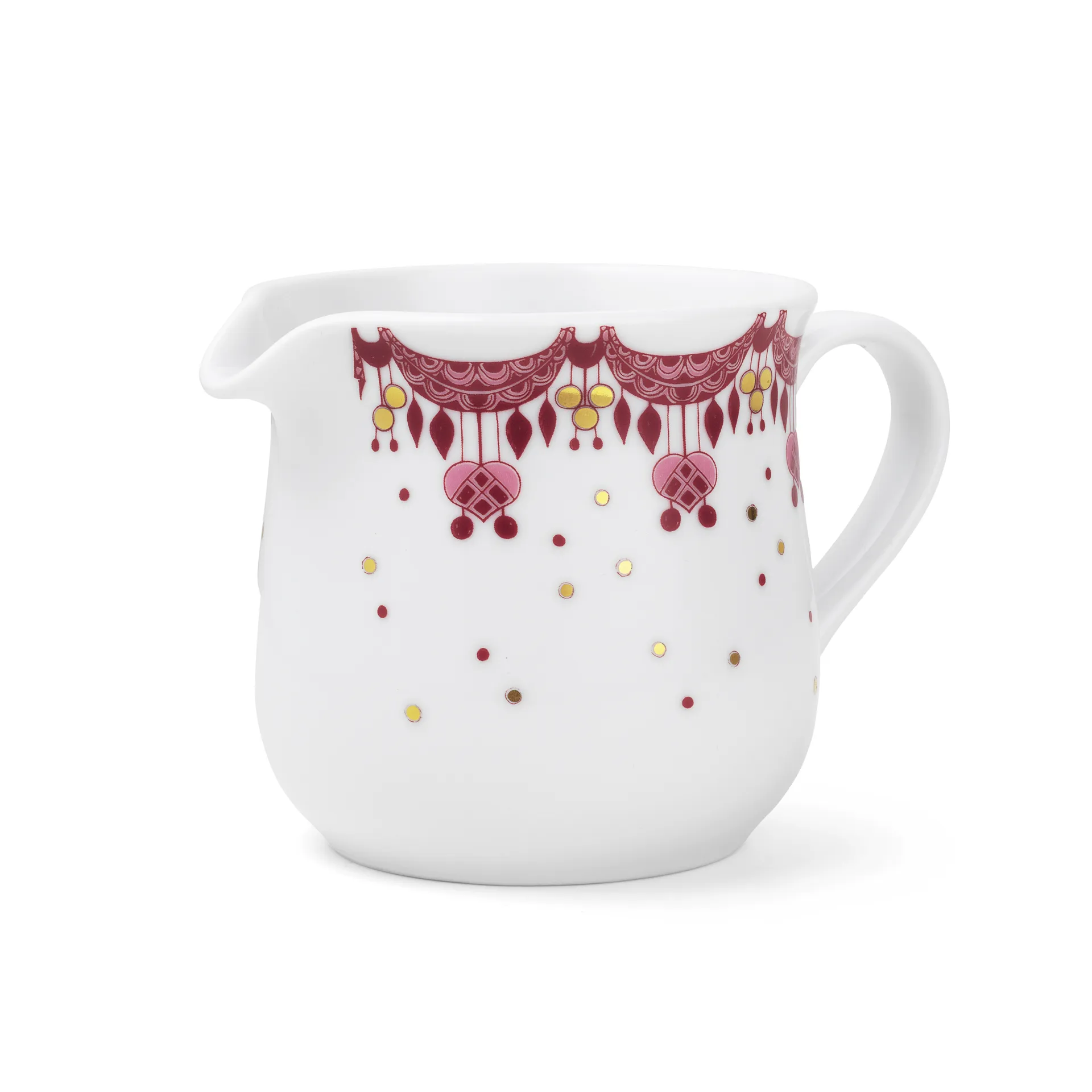 Guirlande sausekanne 50 cl, Rød Bjørn Wiinblad