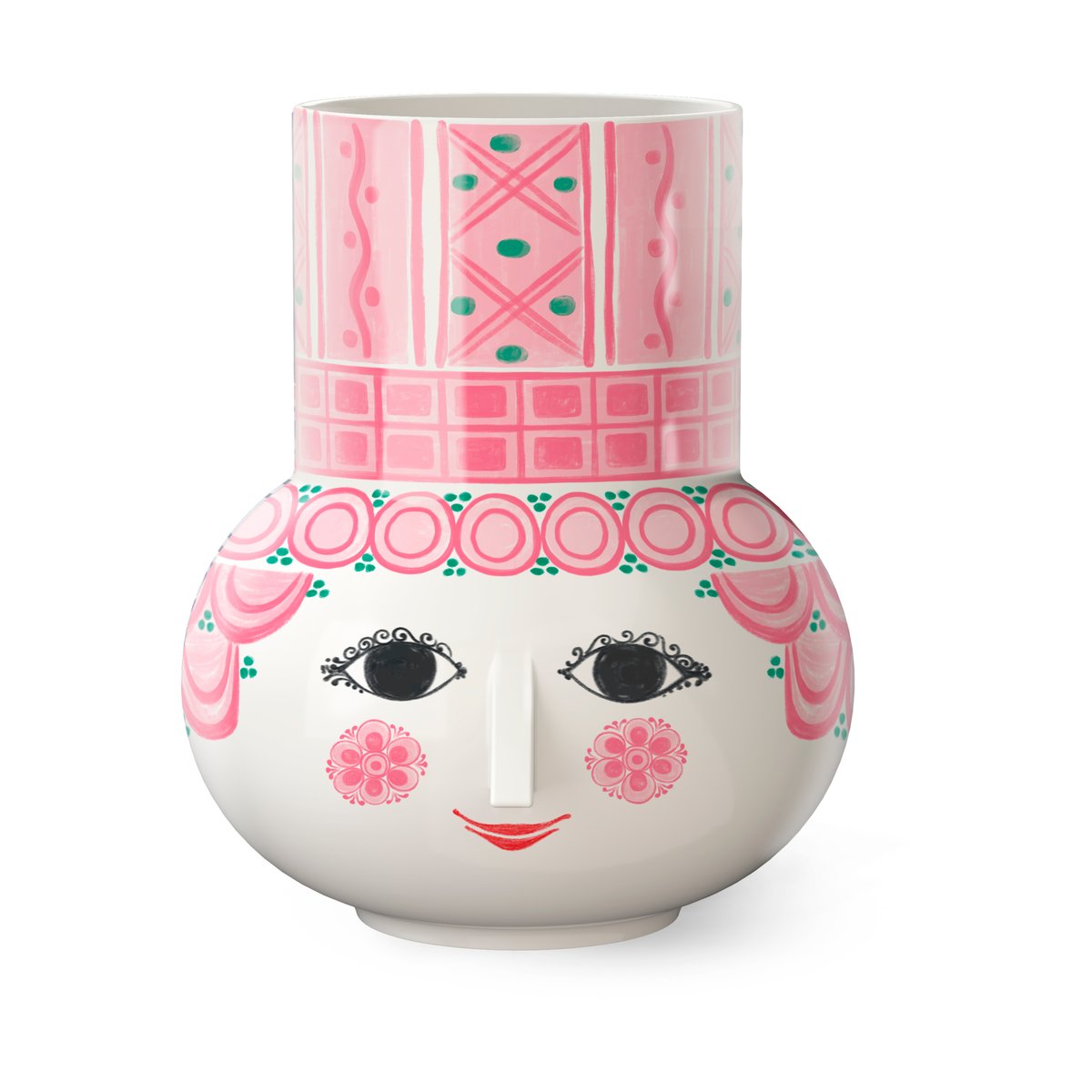 Bilde av Bjørn Wiinblad Olga vase 15 cm Rosa
