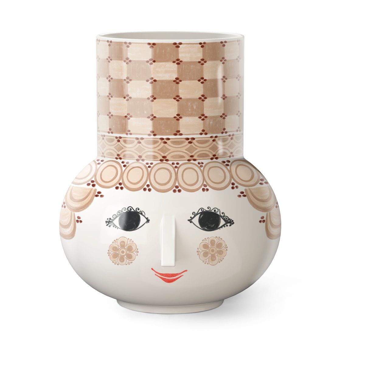Bilde av Bjørn Wiinblad Olga vase 35 cm Sand