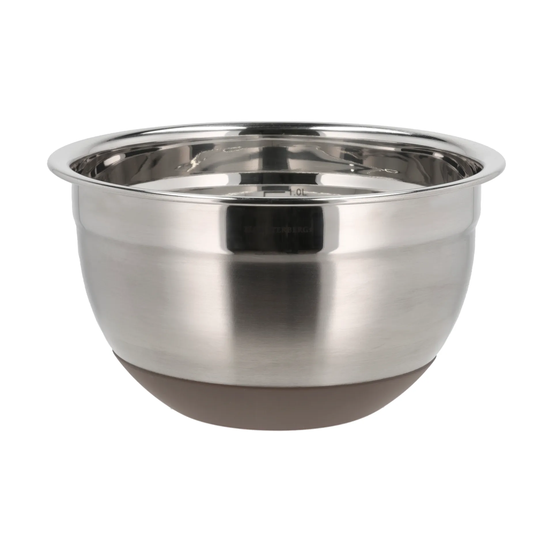 Blandingsbolle med silikonbunn latte, 1,5 liter Blomsterbergs