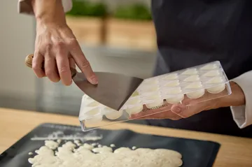 Blomsterberg sjokoladeskrape - Eik-rustfritt stål - Blomsterbergs