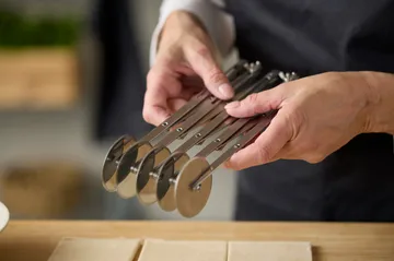 Blomsterbergs deigskrape med 5 hjul - Stål - Blomsterbergs