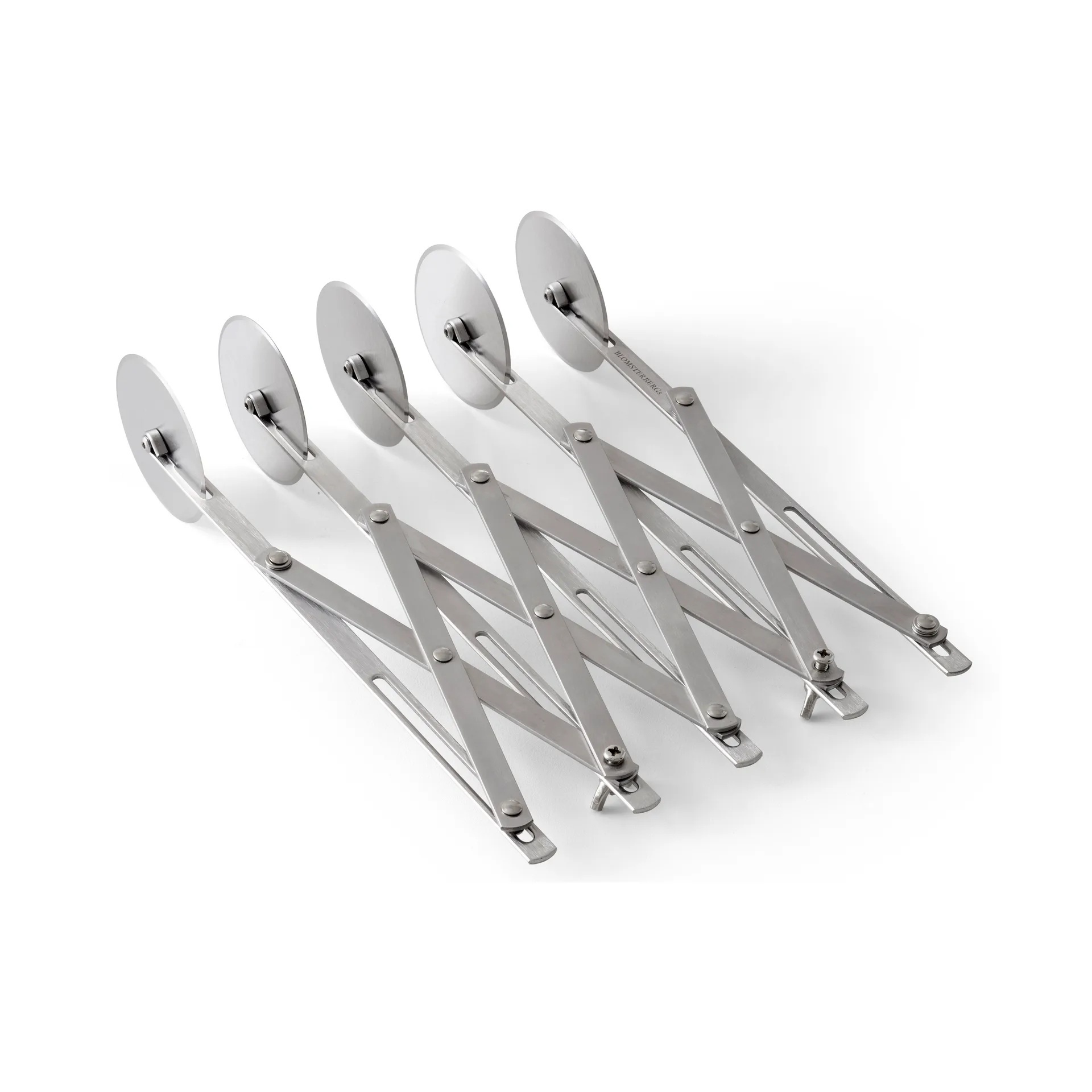 Blomsterbergs deigspinner med 5 hjul, Stål Blomsterbergs