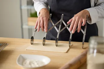 Blomsterbergs deigspinner med 5 hjul - Stål - Blomsterbergs