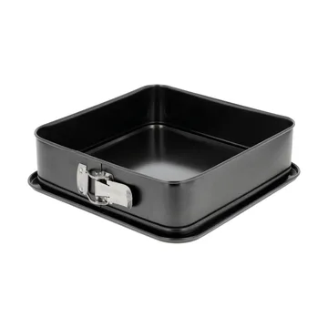 Blomsterbergs kvadratiske springform 24x24x6 cm - Rustfritt stål - Blomsterbergs