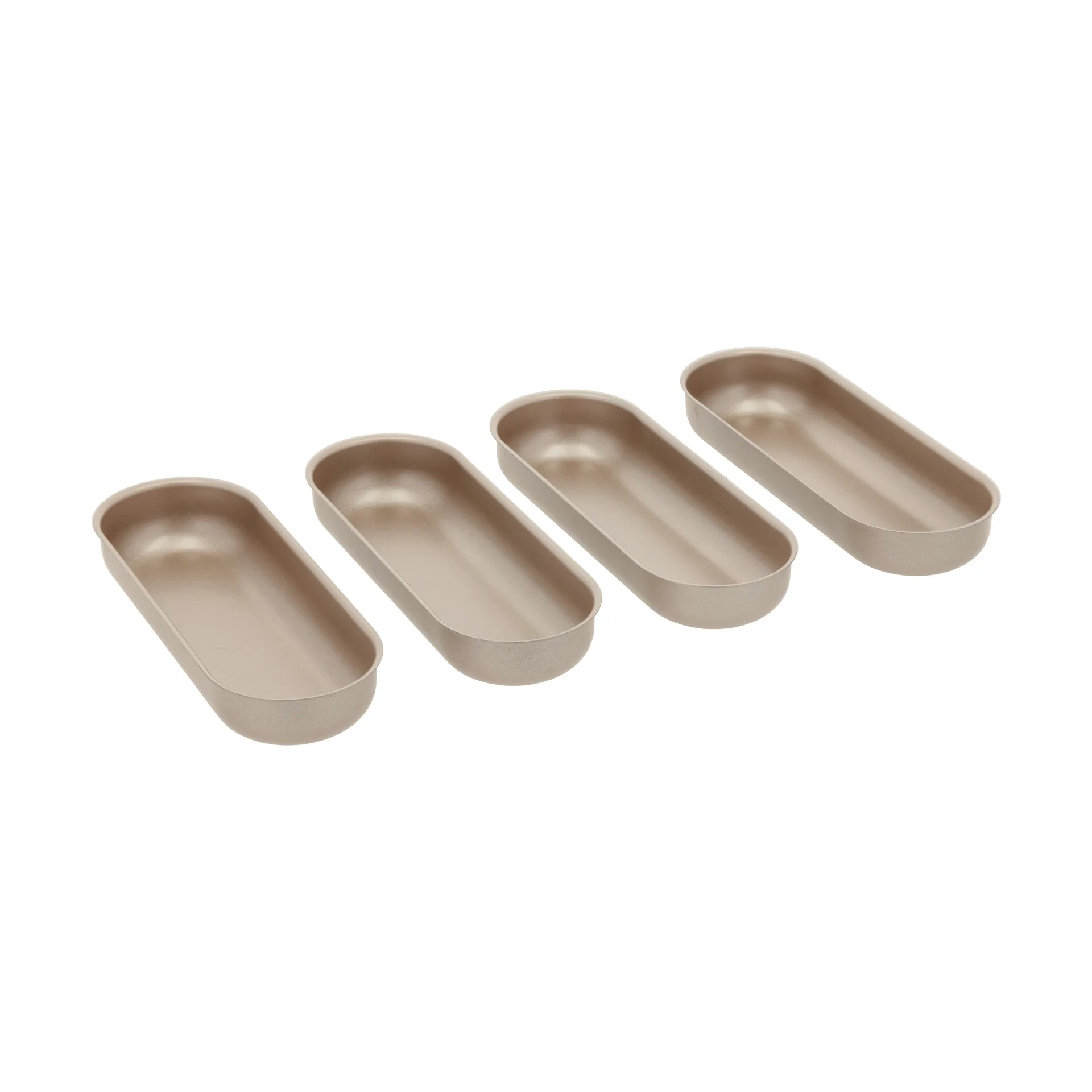 Blomsterbergs minibrodform, Rose gold, 4-pak Blomsterbergs