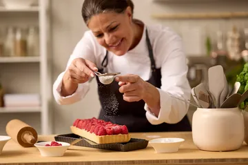 Blomsterbergs paiform rektangulær 35x11x2,6 cm - Dark grey - Blomsterbergs