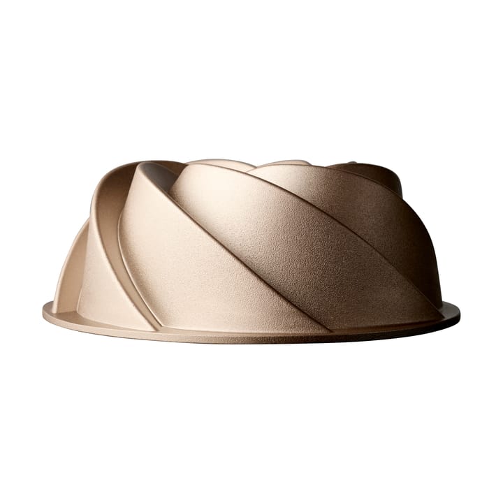 Blomsterbergs sukkerkakeform swirl 24x9 cm, Rose gold Blomsterbergs