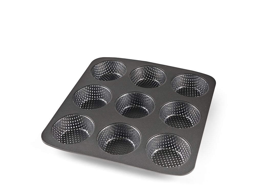 Blomsterbergs Bolleform 32x30x3,2 cm Carbon steel