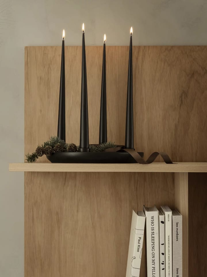 ADVENT lysestake Ø27 cm, Black Blomus