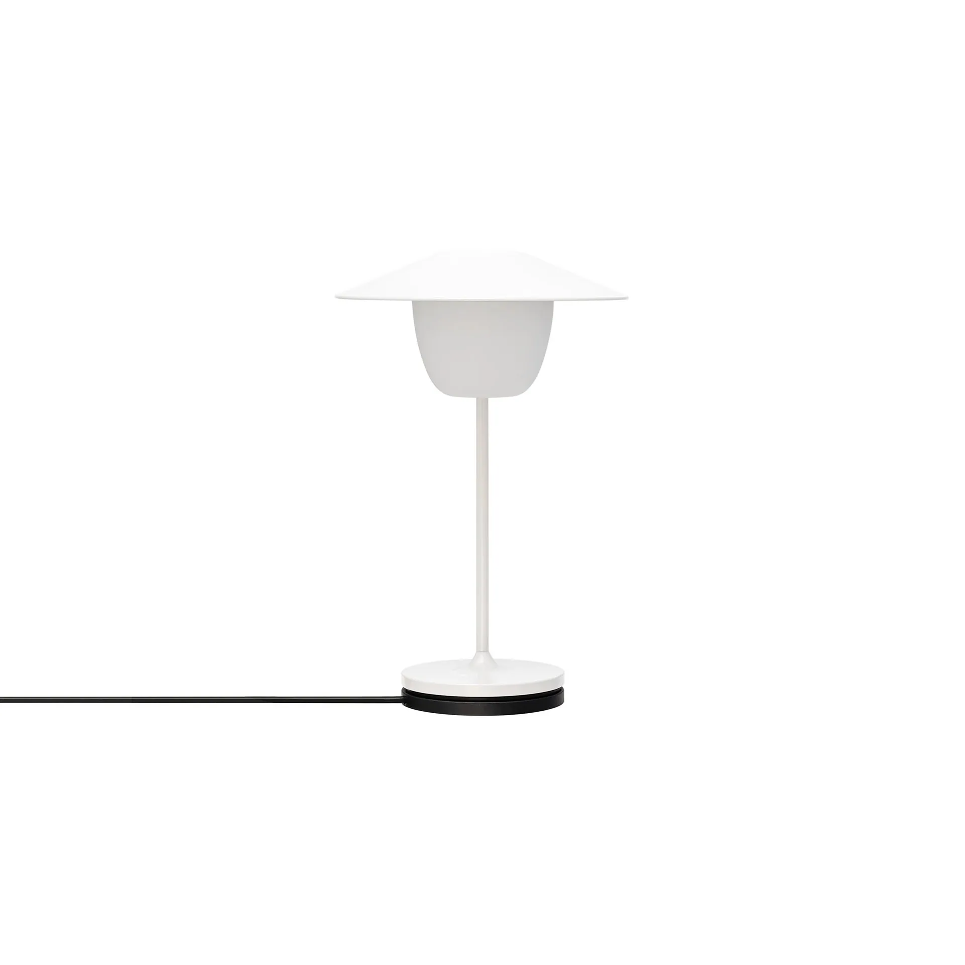 Ani mini LED-lampe 21,5 cm, Hvit blomus