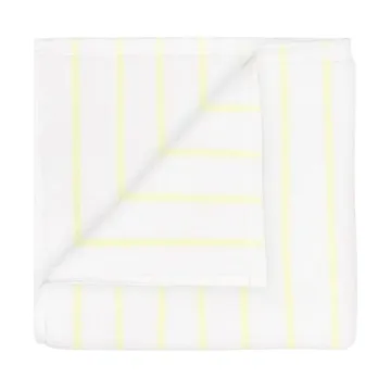 Arto håndkle - 2-pakning, Transparent yellow-white, 30x50 cm - blomus
