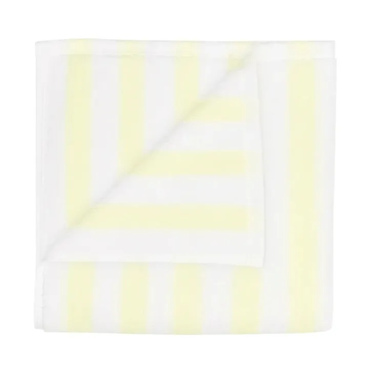 Arto håndkle - 2-pakning, White-transparent yellow, 30x50 cm - blomus