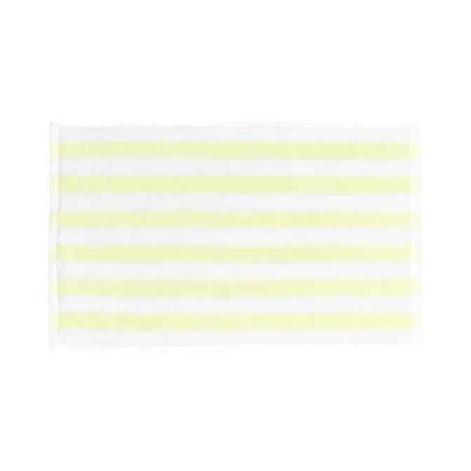 Arto håndkle, 2-pakning, White-transparent yellow, 30x50 cm blomus