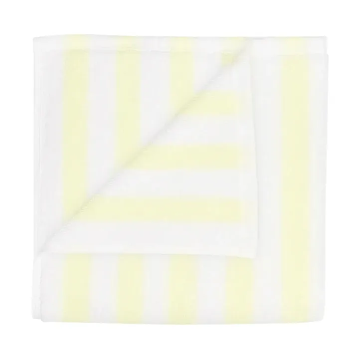 Arto håndkle - White-transparent yellow, 50x100 cm - blomus