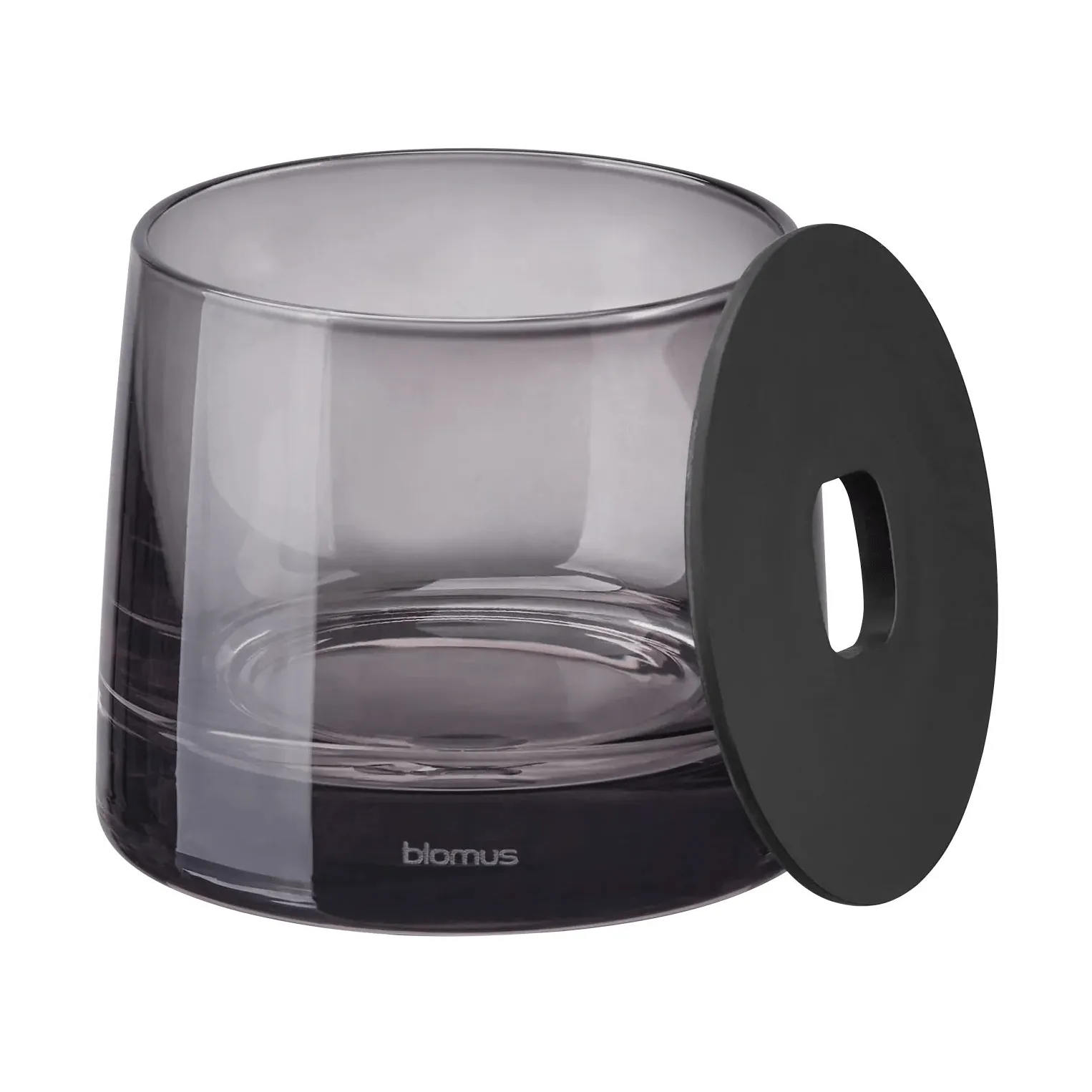 Ava oppbevaringsboks, Black blomus