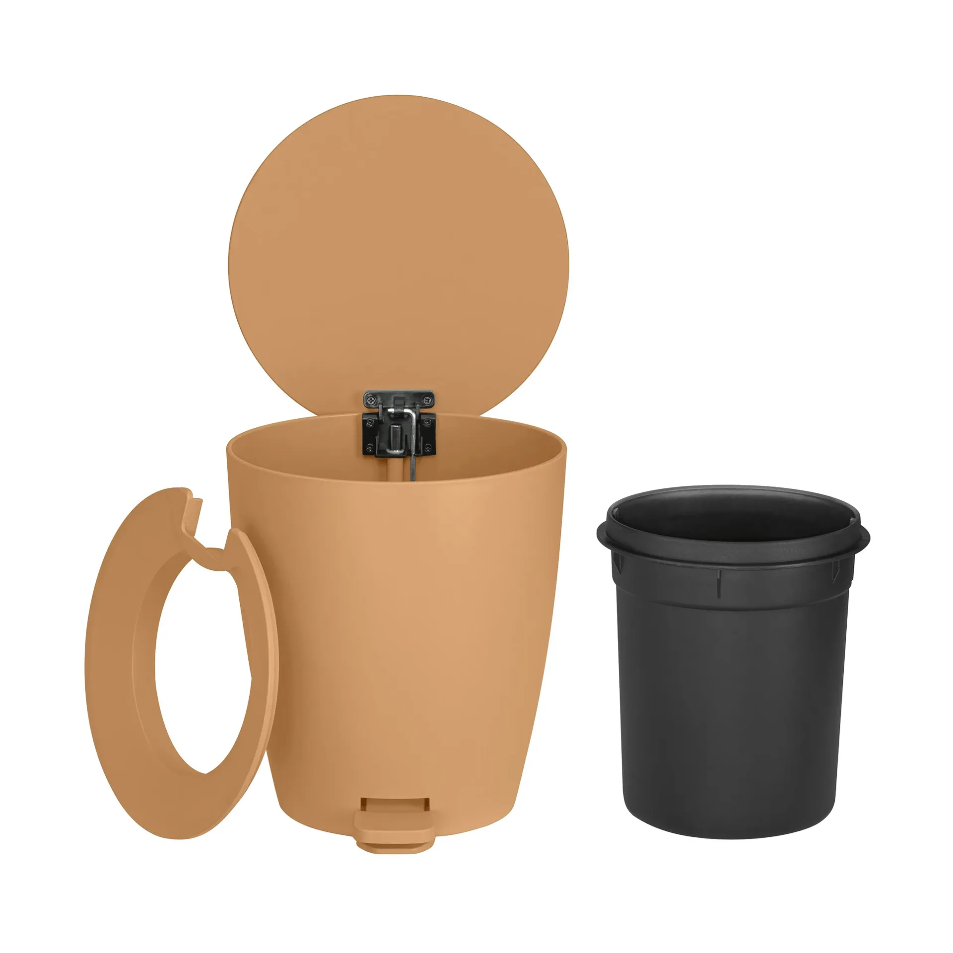 Ava pedalbøtte, Tan, 3 l blomus