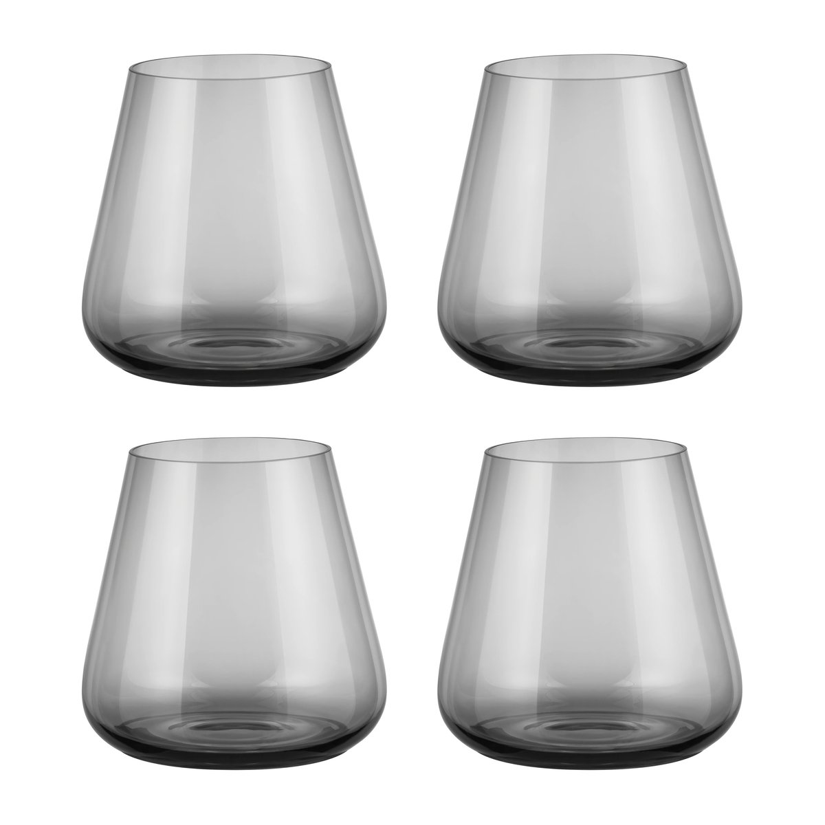 blomus Belo drikkeglass 28 cl 4-pakning | Skandinavisk Design | Vannglass | Gjennomsiktig