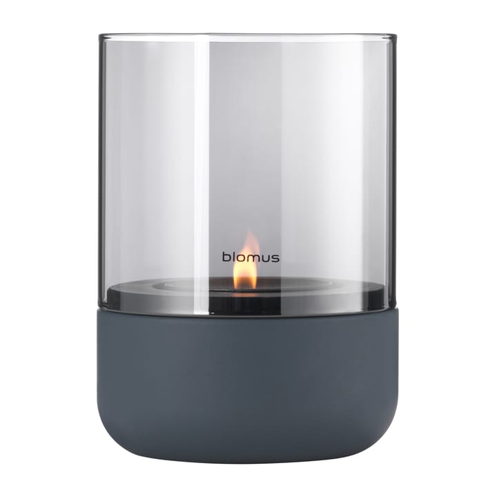 Calma lyslykt med telys Ø 10 cm, Steel grey Blomus